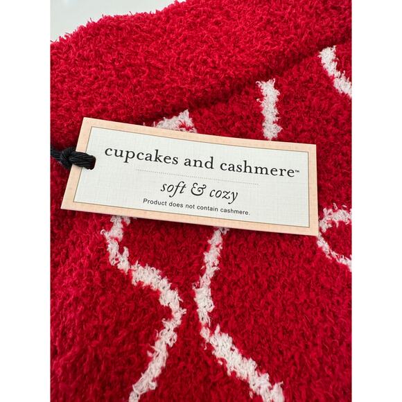 NWT Cupcakes and Cashmere Red Bows fuzzy lounge pants pajamas Size Large $50 - Picture 3 of 6